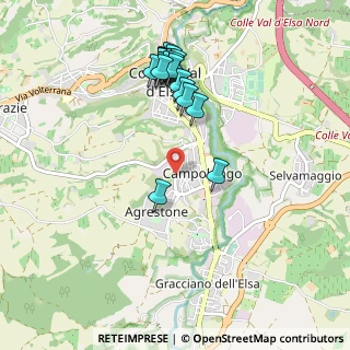 Mappa Via Venezia, 53034 Colle di Val d'Elsa SI, Italia (1.025)