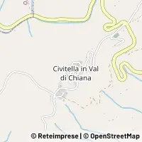 Kaart Civitella in Val di Chiana