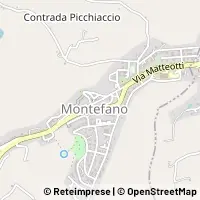 Hartă Montefano