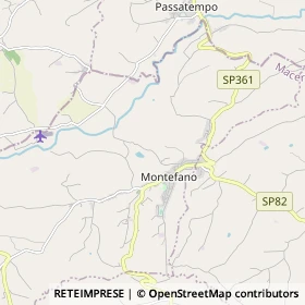 Mappa Montefano
