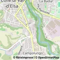 Mapa Colle di Val d'Elsa