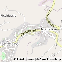 Mapa Montefano