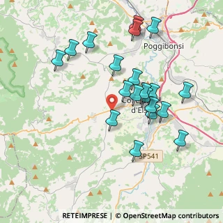 Mappa SP 27, 53034 Colle di Val d'Elsa SI (3.891)