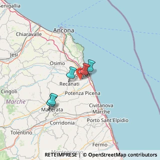Mappa Localita Valdice, 60025 Loreto AN, Italia (60.0175)