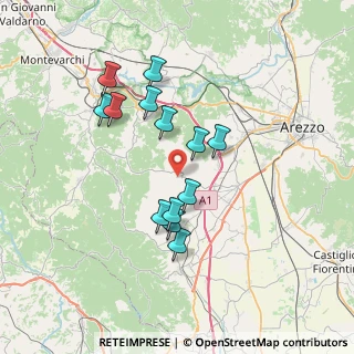 Mappa Piazza Mazzini, 52041 Civitella in Val di Chiana AR, Italia (6.54231)