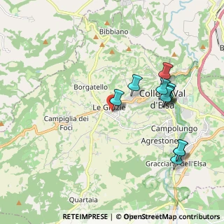 Mappa Loc. Le Grazie, 53034 Colle di Val d'Elsa SI, Italia (2.11364)