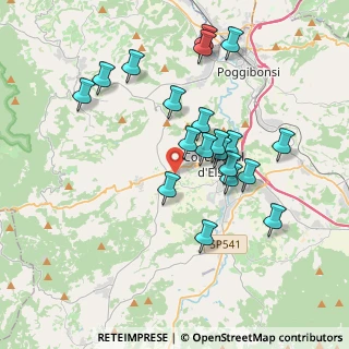 Mappa Loc. Le Grazie, 53034 Colle di Val d'Elsa SI, Italia (3.7095)