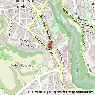 Mappa Via Armando Diaz, 67, 53034 Siena, Siena (Toscana)
