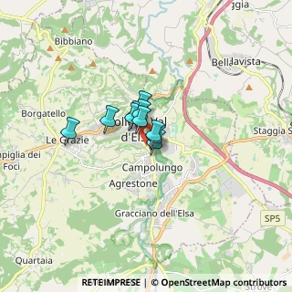 Mappa Via Armando Diaz, 53034 Colle di Val d'Elsa SI, Italia (1.11)