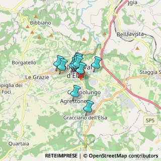 Mappa Via Armando Diaz, 53034 Colle di Val d'Elsa SI, Italia (0.87769)