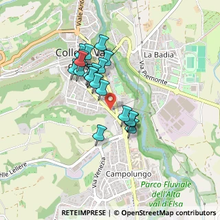 Mappa Via Armando Diaz, 53034 Colle di Val d'Elsa SI, Italia (0.3745)