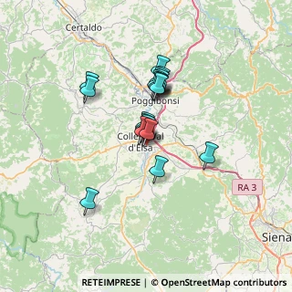 Mappa Via Campania, 53034 Colle di Val d'Elsa SI, Italia (5.225)
