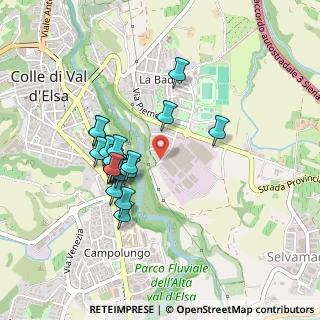 Mappa Via Campania, 53034 Colle di Val d'Elsa SI, Italia (0.403)
