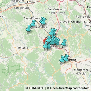 Mappa Via Di Campiglia, 53034 Colle di Val D'Elsa SI, Italia (10.40188)