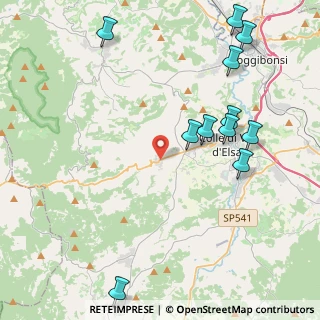 Mappa Via Di Campiglia, 53034 Colle di Val D'Elsa SI, Italia (5.24273)