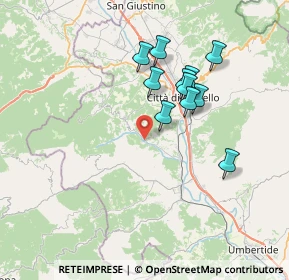 Mappa Via Centrale, 06010 Monte Santa Maria Tiberina PG, Italia (6.49364)