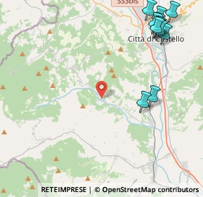 Mappa Via Centrale, 06010 Monte Santa Maria Tiberina PG, Italia (6.1175)