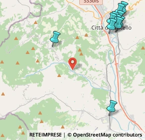 Mappa Via Centrale, 06010 Monte Santa Maria Tiberina PG, Italia (6.31636)