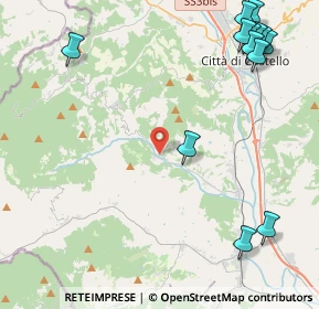 Mappa Via Centrale, 06010 Monte Santa Maria Tiberina PG, Italia (6.27923)