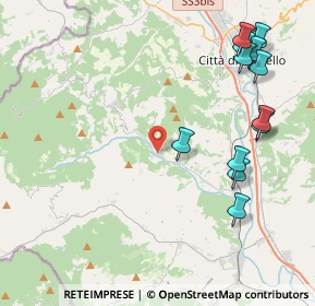 Mappa Via Centrale, 06010 Monte Santa Maria Tiberina PG, Italia (5.28769)