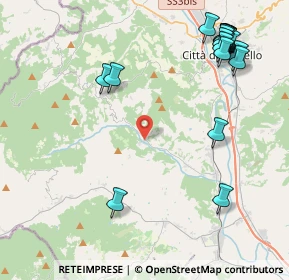 Mappa Via Centrale, 06010 Monte Santa Maria Tiberina PG, Italia (5.655)