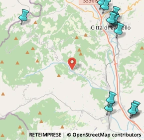 Mappa Via Centrale, 06010 Monte Santa Maria Tiberina PG, Italia (7.2825)
