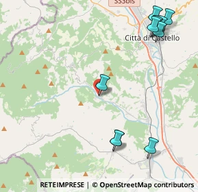 Mappa Via Centrale, 06010 Monte Santa Maria Tiberina PG, Italia (5.65818)