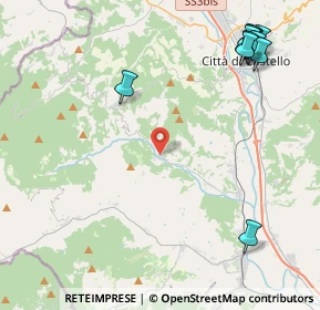 Mappa Via Centrale, 06010 Monte Santa Maria Tiberina PG, Italia (6.03)