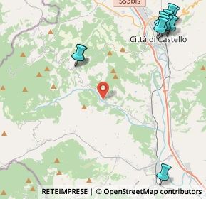 Mappa Via Centrale, 06010 Monte Santa Maria Tiberina PG, Italia (6.36364)