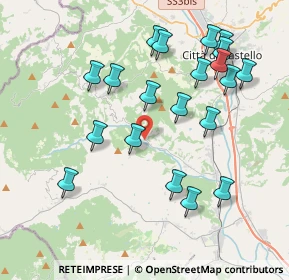 Mappa Via Centrale, 06010 Monte Santa Maria Tiberina PG, Italia (4.2305)