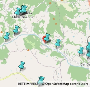 Mappa Via Centrale, 06010 Monte Santa Maria Tiberina PG, Italia (3.0165)