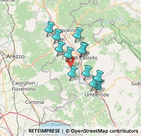 Mappa Via Centrale, 06010 Monte Santa Maria Tiberina PG, Italia (10.48917)