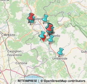 Mappa Via Centrale, 06010 Monte Santa Maria Tiberina PG, Italia (10.21467)
