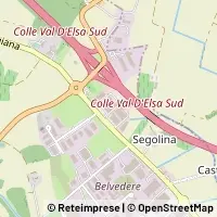 Map Colle di Val d'Elsa