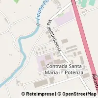 Kartta Porto Recanati