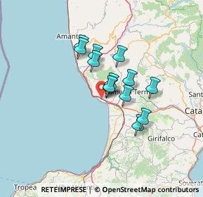 Mappa Autostrada del Mediterraneo, 88040 Lamezia Terme CZ, Italia (10.40462)