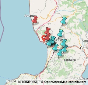 Mappa Autostrada del Mediterraneo, 88040 Lamezia Terme CZ, Italia (10.13)