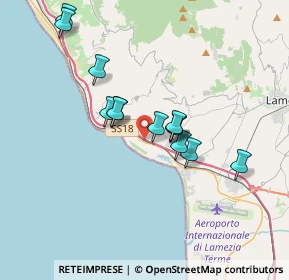 Mappa Autostrada del Mediterraneo, 88040 Lamezia Terme CZ, Italia (3.32308)