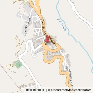 Mappa Viale G. Mazzini, 262, 88056 Tiriolo, Catanzaro (Calabria)