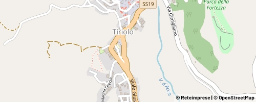 Mappa Tiriolo