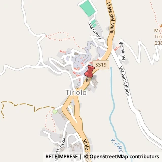 Mappa Corso Garibaldi, 13, 88056 Tiriolo, Catanzaro (Calabria)