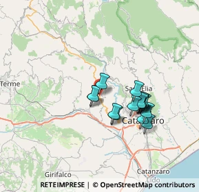 Mappa Viale Pitagora, 88056 Tiriolo CZ, Italia (6.264)