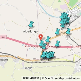 Mappa Strada Zerbina, 44027 Migliarino FE, Italia (1.17308)