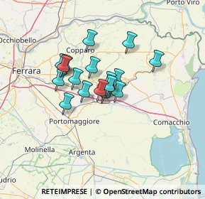 Mappa Strada Zerbina, 44027 Migliarino FE, Italia (9.29235)