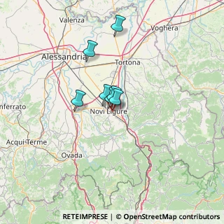 Mappa Via Eva Barisone, 15067 Novi Ligure AL, Italia (25.88455)