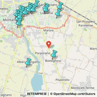 Mappa Strada Provinciale Traversetolo, 43030 Porporano PR, Italia (3.3785)