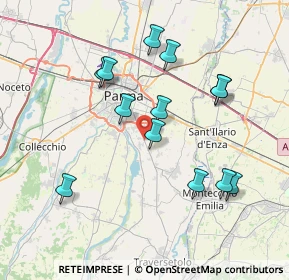 Mappa 43030 Porporano PR, Italia (7.39769)