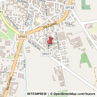 Mappa Via Scarnafigi, 14A, 12033 Moretta, Cuneo (Piemonte)