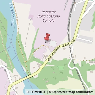 Mappa Via Serravalle, 26, 15063 Cassano Spinola, Alessandria (Piemonte)