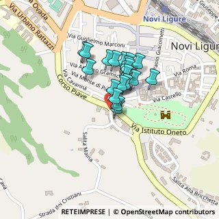 Mappa Piazza Sant'Andrea, 15067 Novi Ligure AL, Italia (0.145)